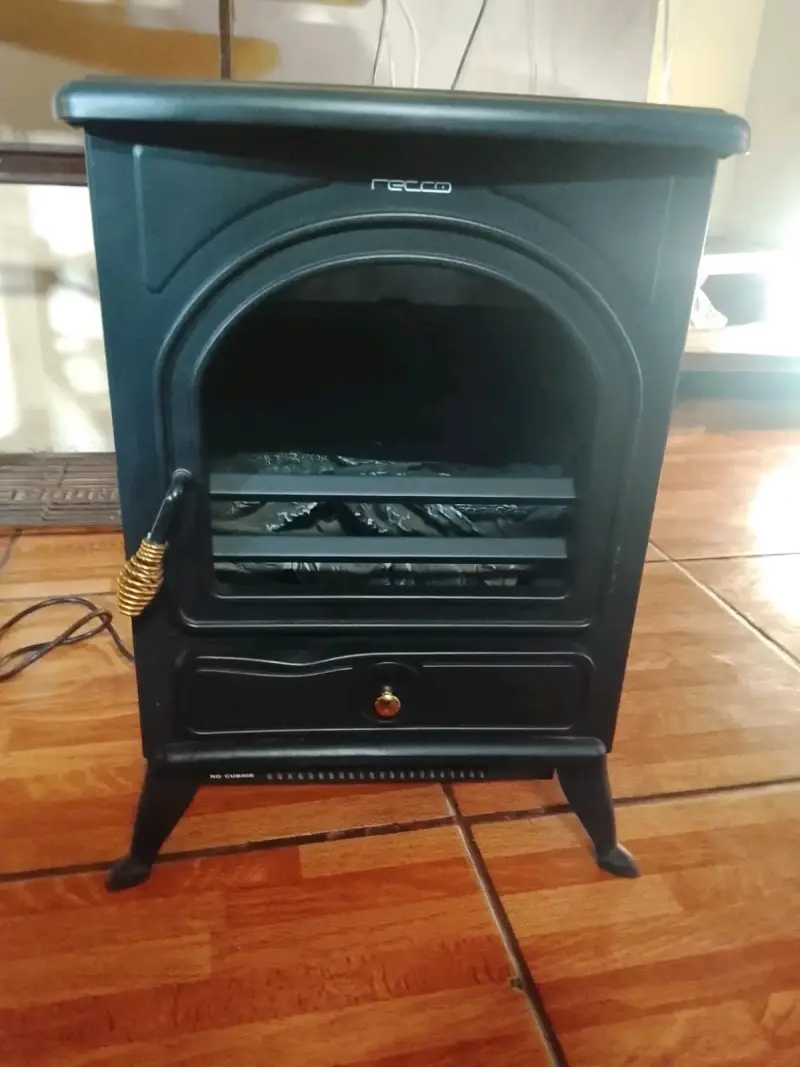 Estufa eléctrica Recco estilo chimenea - 1
