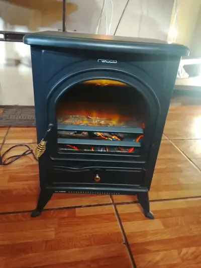 Estufa eléctrica Recco estilo chimenea - miniatura 2