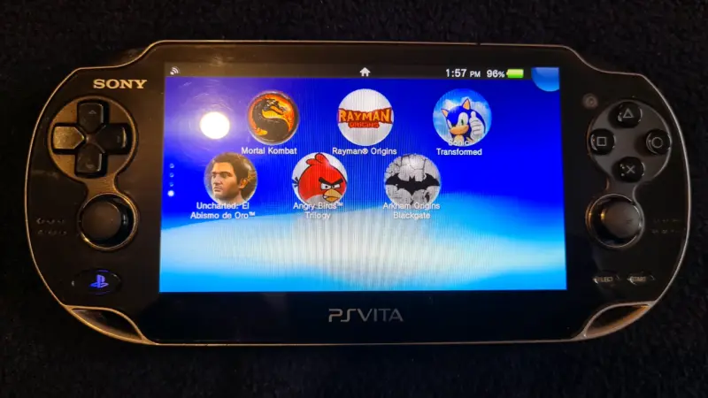 Consola portátil Sony PS Vita con estuche - 5