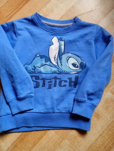 Polerón azul Stitch para niños - miniatura 1