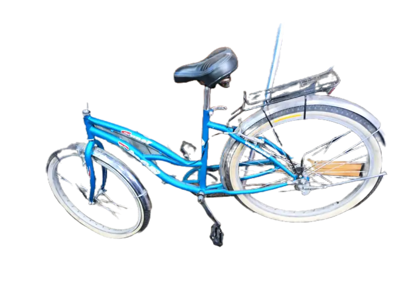 Bicicleta de paseo con canasta y cambios - 1