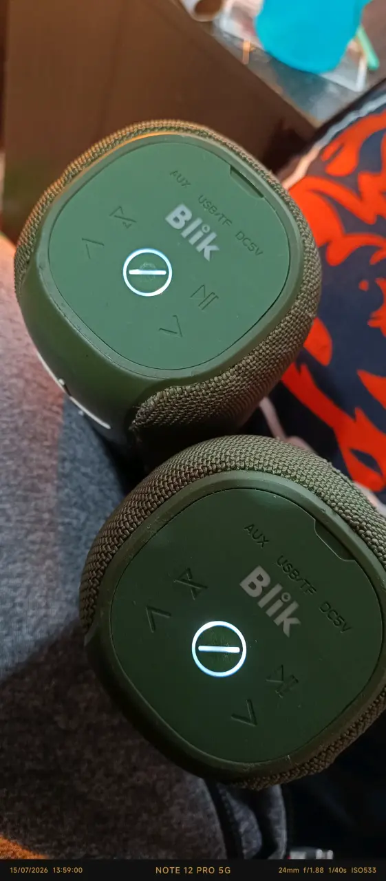Parlante Blik hype ll portátil verde - 5