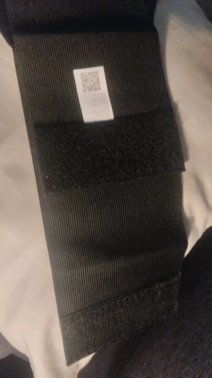 Cinturón corsé negro ajustable 2 piezas - 2