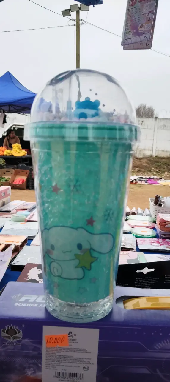 Vaso térmico Cinnamoroll con tapa