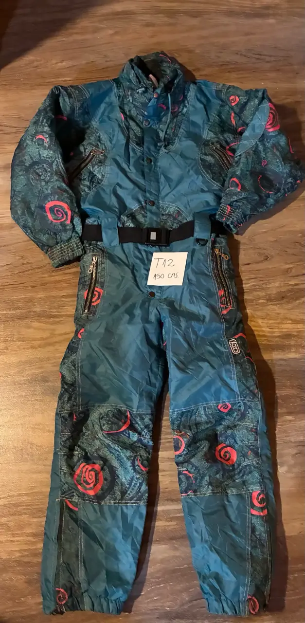 Enterito de esquí infantil estampado talla 12 - 1