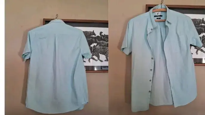 Camisa manga corta azul Cloudbreak