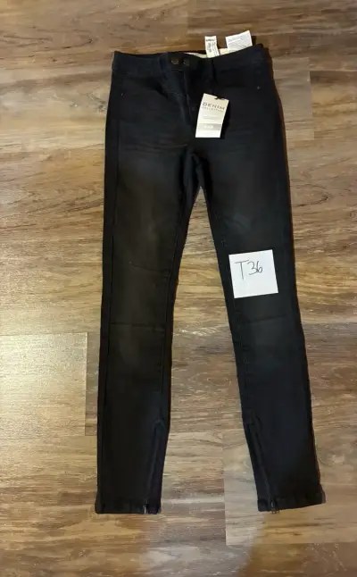 Jeans negros mujer Denim Collection T36 - miniatura 1