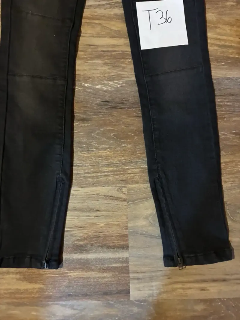 Jeans negros mujer Denim Collection T36 - 2