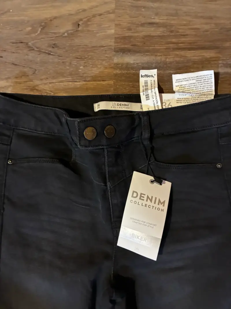 Jeans negros mujer Denim Collection T36 - 3