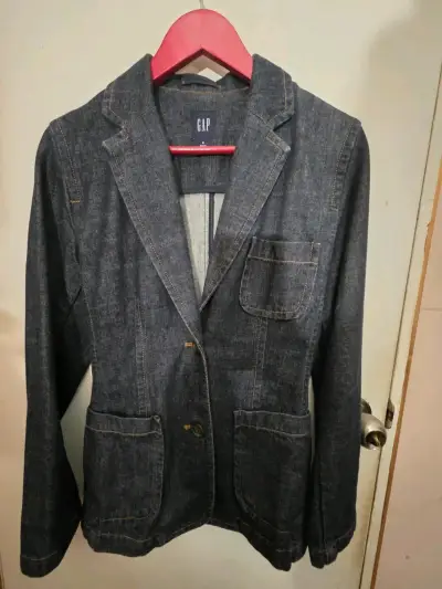 Blazer GAP mezclilla de mujer - miniatura 1