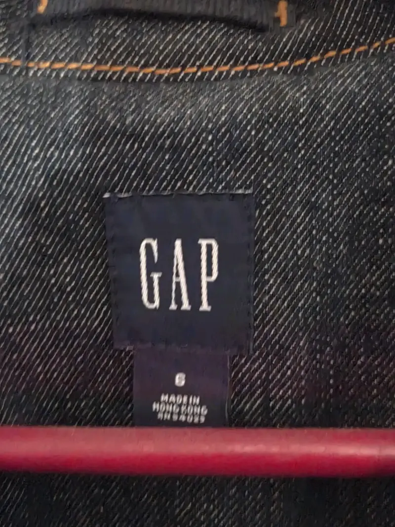 Blazer GAP mezclilla de mujer - 3