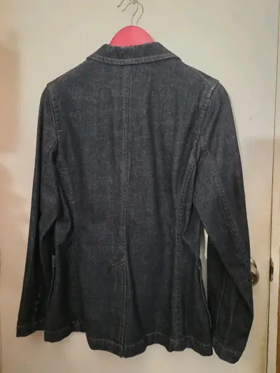 Blazer GAP mezclilla de mujer - miniatura 4