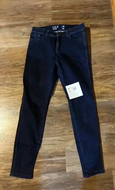 Jeans azul oscuro Lilu talla 38 marca barbados - miniatura 1