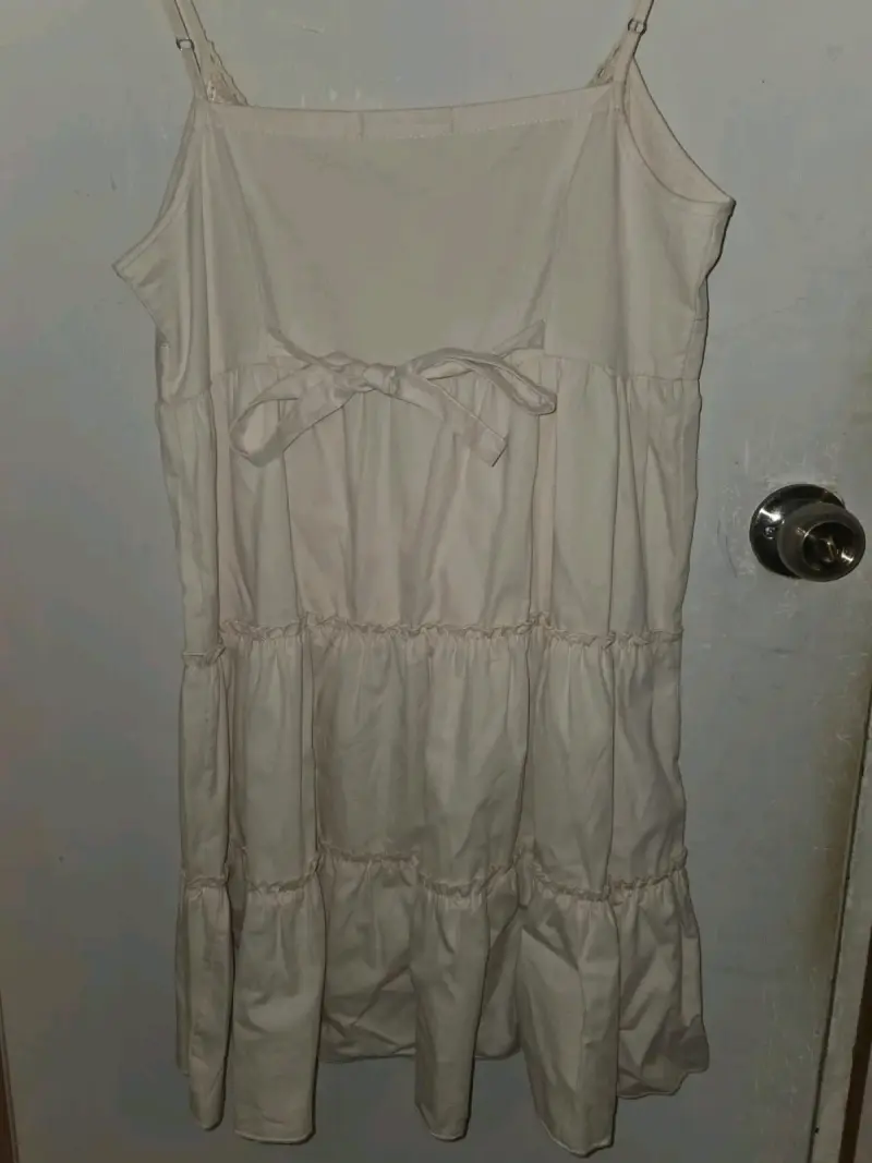 Vestido beige con encaje Brandy Baby - 3