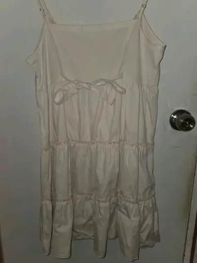 Vestido beige con encaje Brandy Baby - miniatura 3