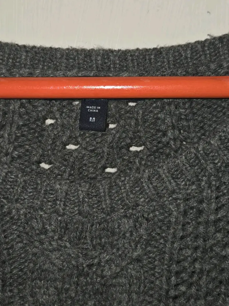 Chaleco GAP gris oscuro de mujer - 2