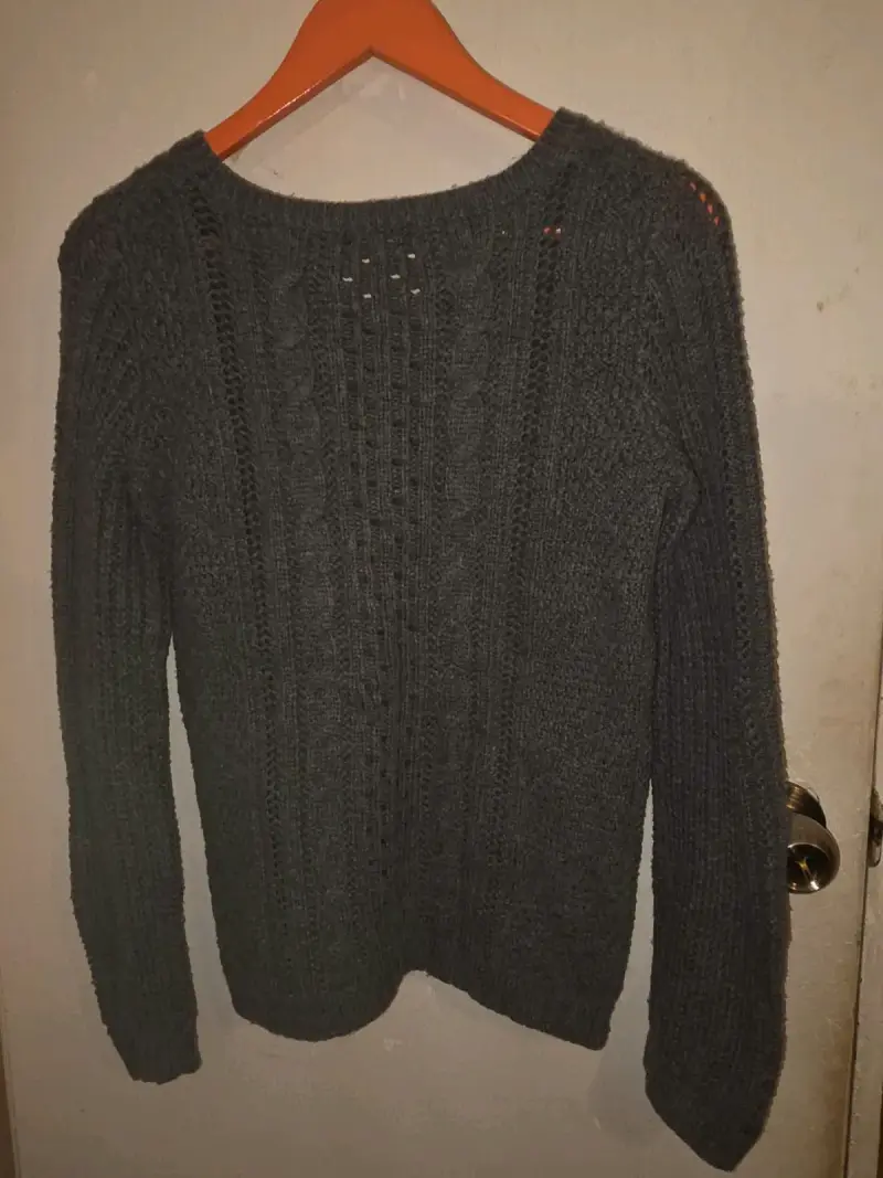 Chaleco GAP gris oscuro de mujer - 4