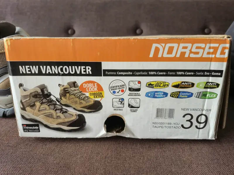 Botas de trekking Norseg marrones para hombre - 2