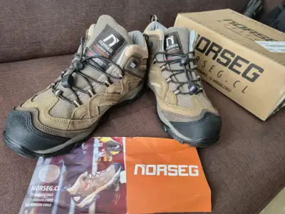 Botas de trekking Norseg marrones para hombre - miniatura 3