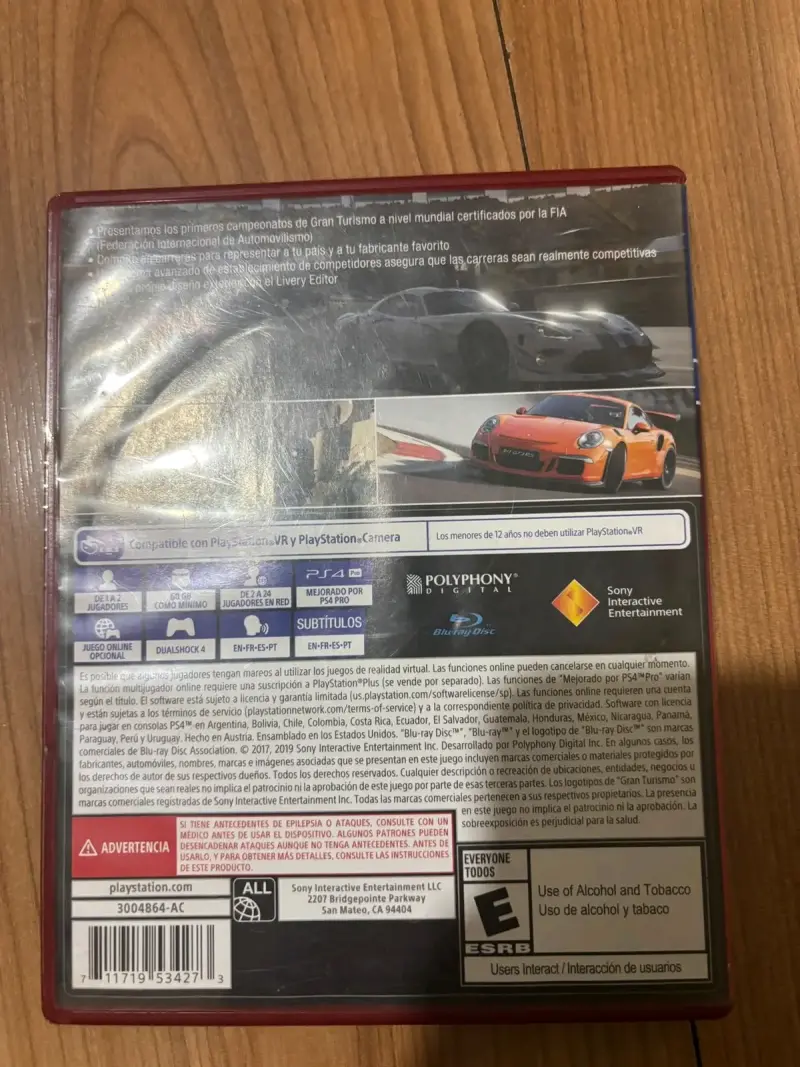 Gran Turismo Sport PS4 PlayStation Hits Original - 2