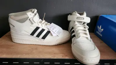 Zapatillas Adidas Forum Mid blancas talla 41.5 - miniatura 3