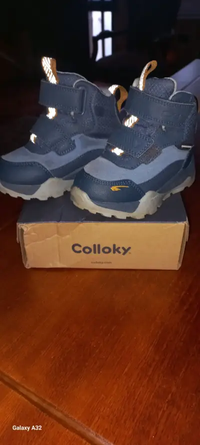 Zapatillas deportivas Colloky azul para niños - miniatura 2