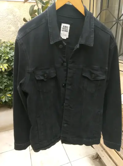 Chaqueta de mezclilla negra Americanino - miniatura 2