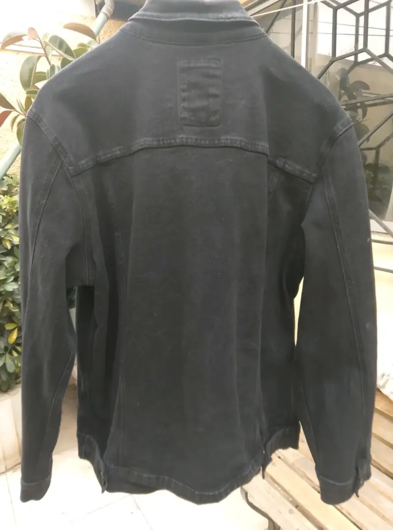 Chaqueta de mezclilla negra Americanino - 5