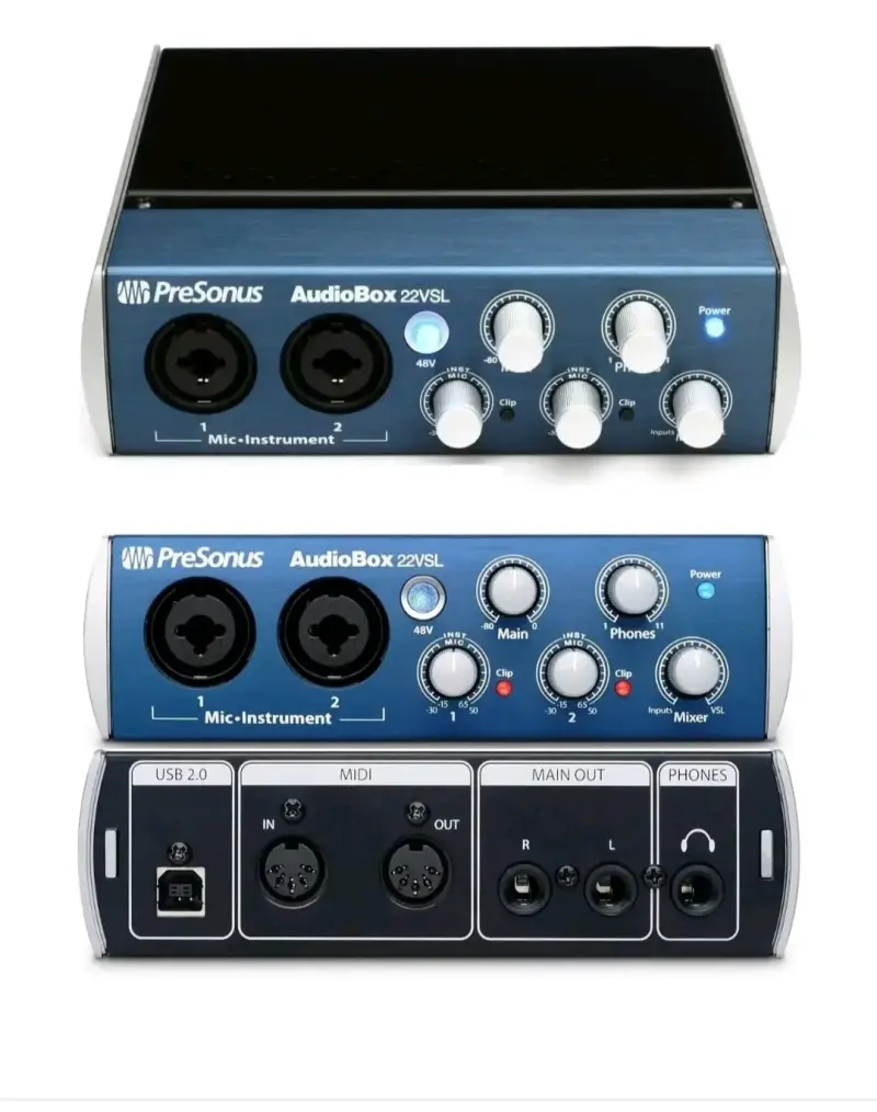 Interfaz de audio PreSonus AudioBox USB - 5