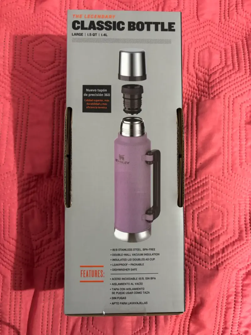 Termo Stanley Classic 1.4L color lavanda - 2