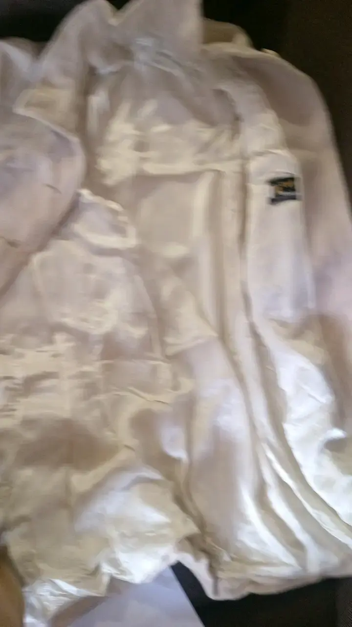 Abrigo largo beige de lana - 3