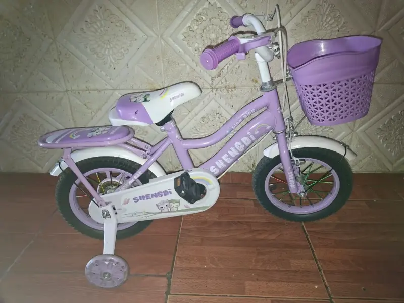 Bicicleta infantil Shengdi con ruedas de apoyo - 2