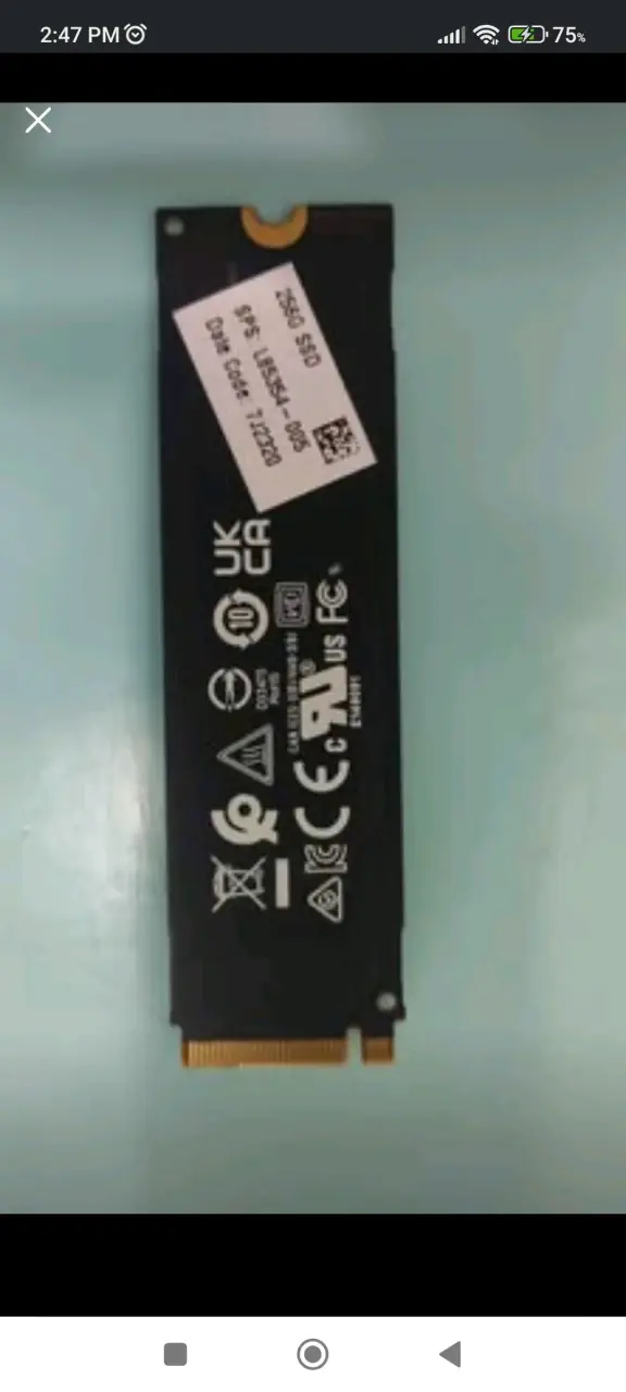 Disco SSD Samsung 256GB NVMe - 3