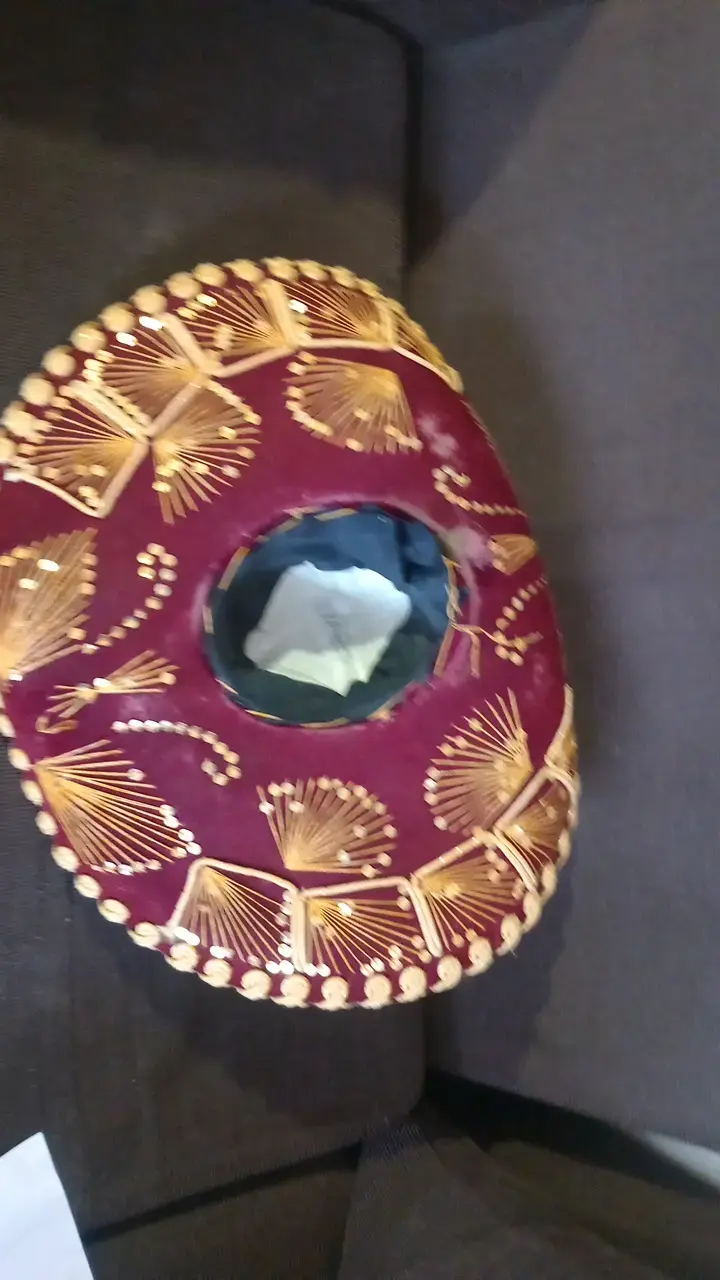 Sombrero charro mexicano bordado - 4