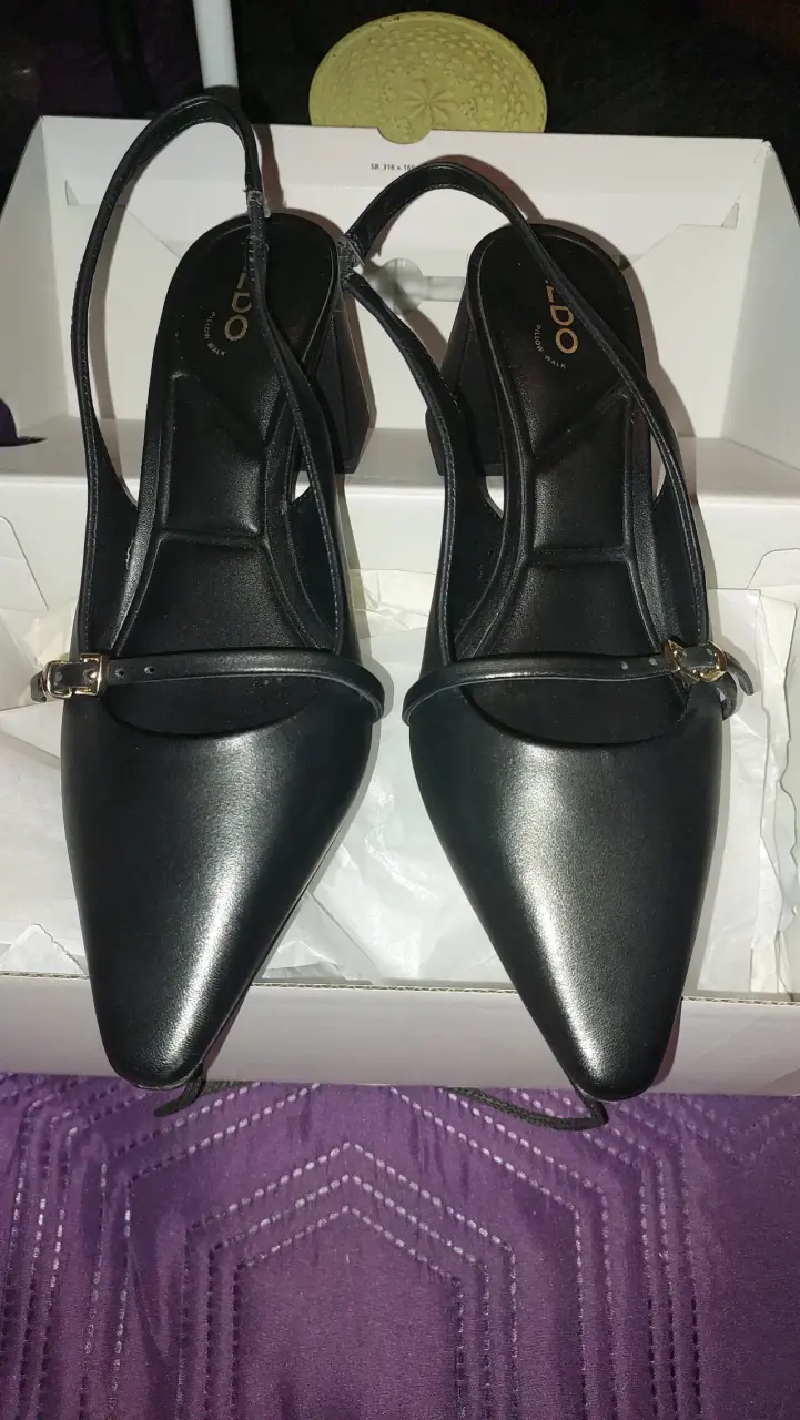 Zapatos de tacón bajo Aldo negros - 1