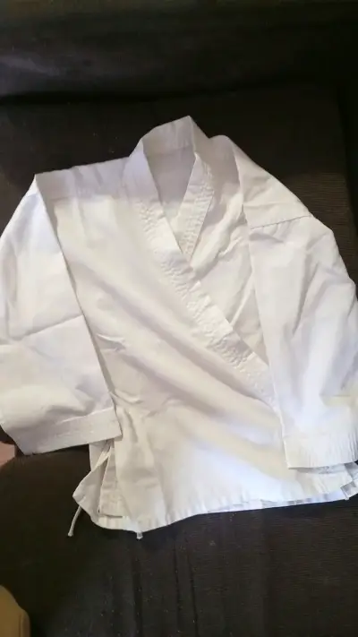 Pantalones blancos de artes marciales - miniatura 4