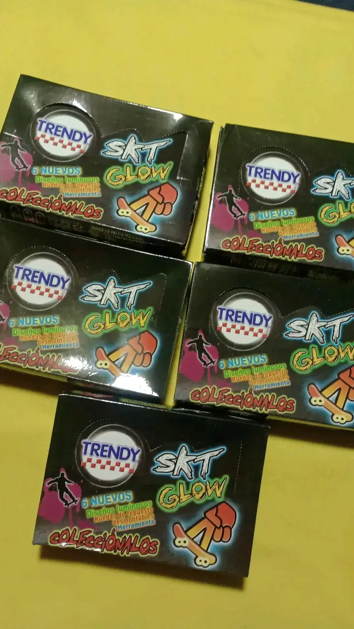 Mini skateboards de dedo Trendy SKT Glow - 2