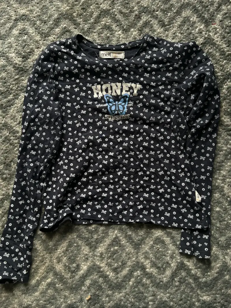 Polera manga larga estampada Melt - 1