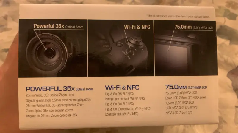 Cámara Samsung WB1100F con Wi-Fi y NFC - 2
