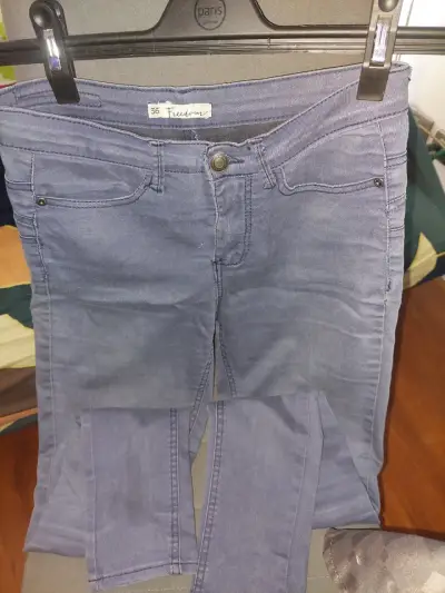 Remate jeans Freedom y calza de cuerina - miniatura 5