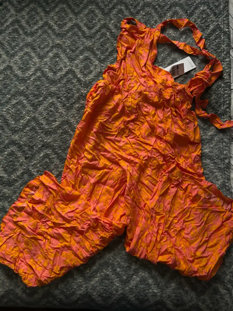 Enterito naranja y rosa - 1
