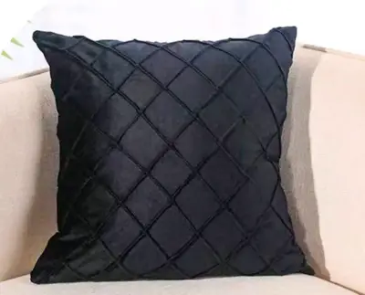Fundas para cojines 45x45 cm gris y negro - miniatura 2