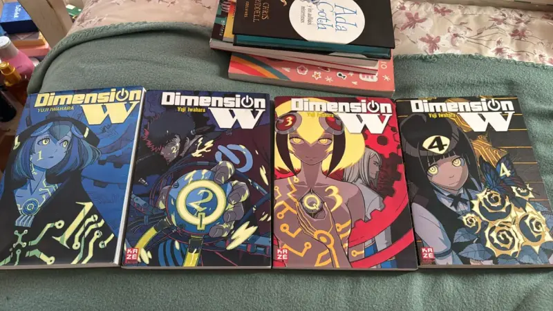 Colección de mangas Dimension W volúmenes 1-4 - 1