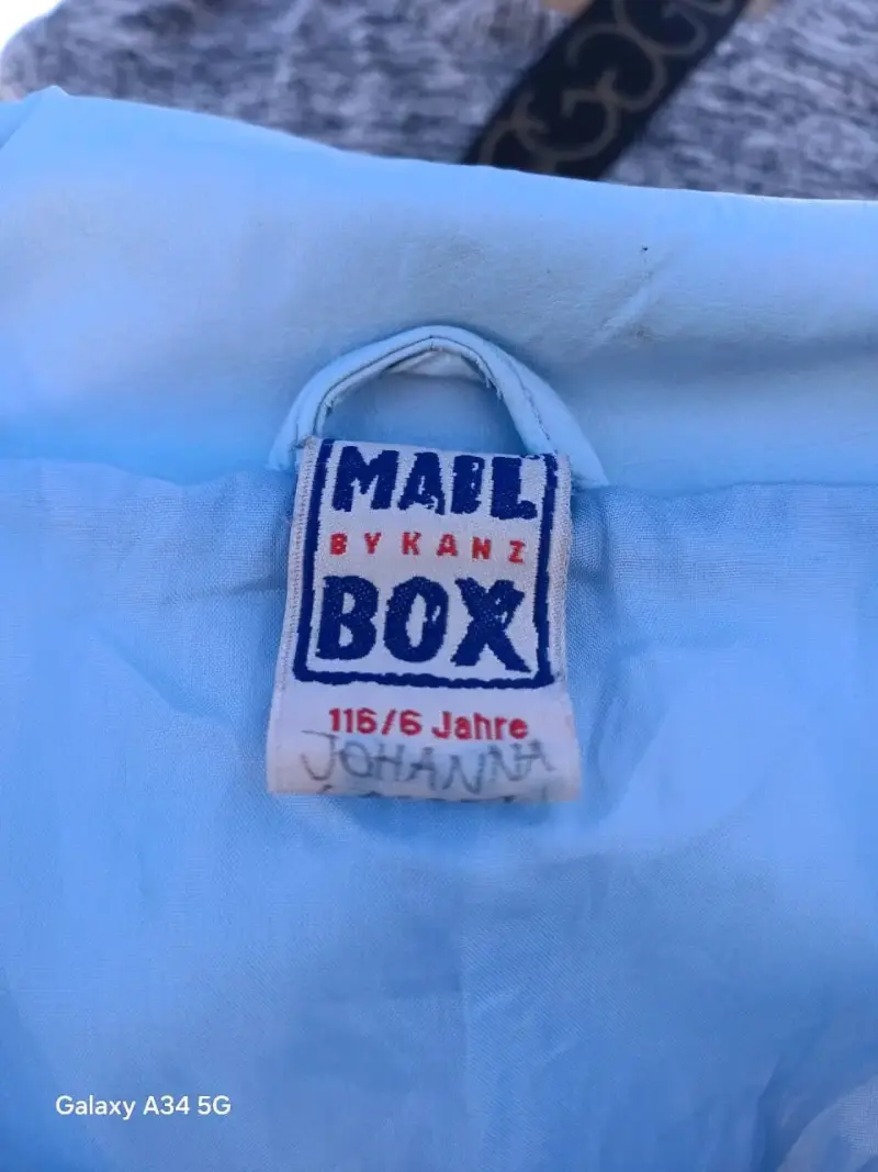 Chaqueta azul claro marca Mail Box - 3