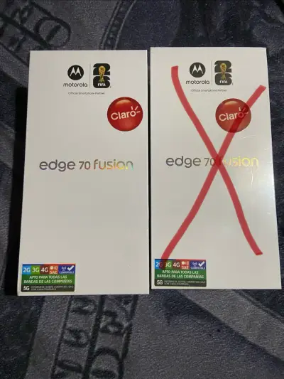 Motorola Edge 70 Fusion 8+256GB FIFA Azul - miniatura 2