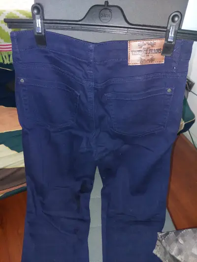 Jeans azul oscuro Vintage Jeans para hombre - miniatura 1