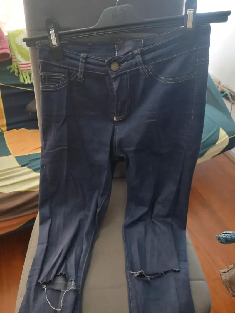 Jeans azul oscuro Vintage Jeans para hombre - 5
