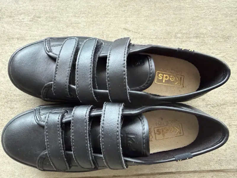 Nuevas zapatillas KEDS negras con velcro - 3