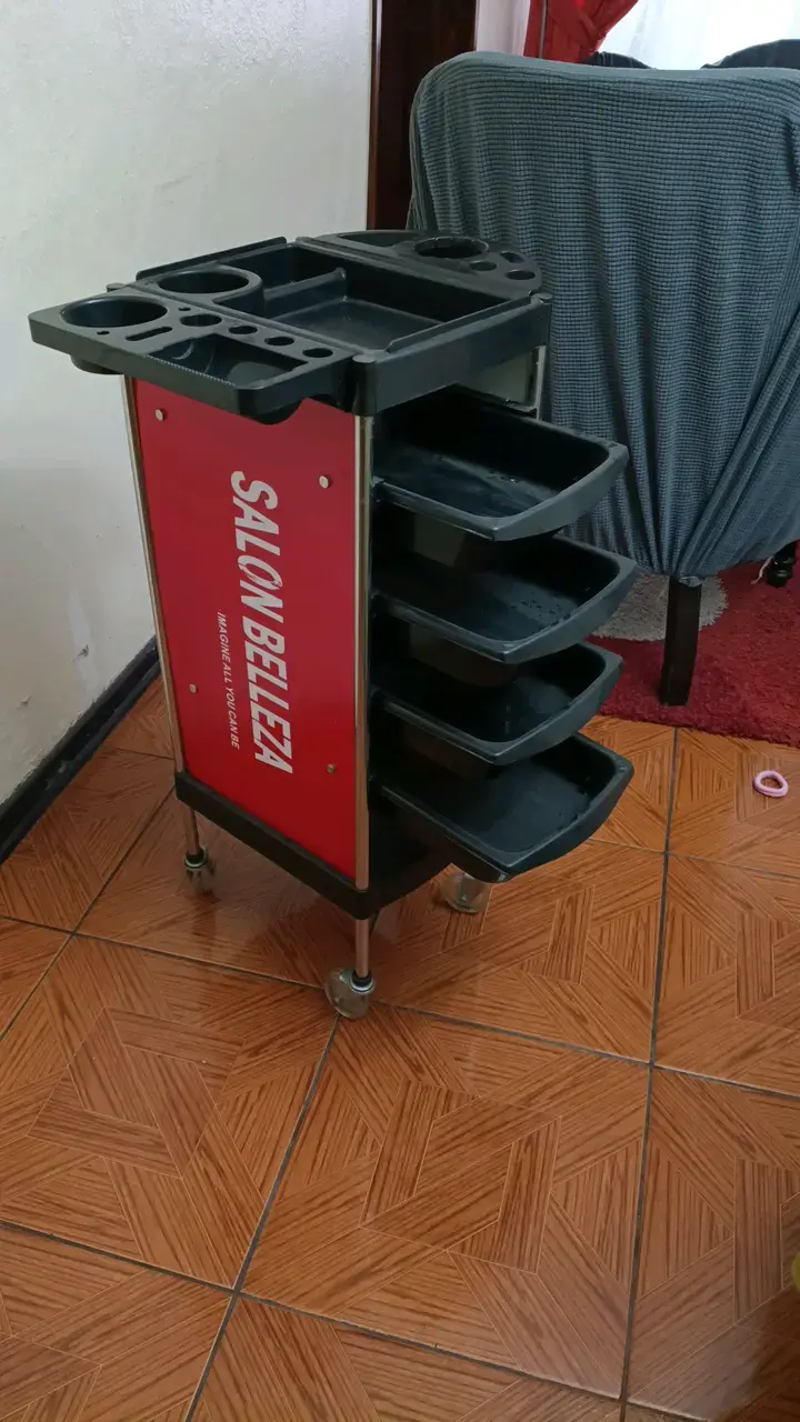 Carro organizador para salón de belleza - 3