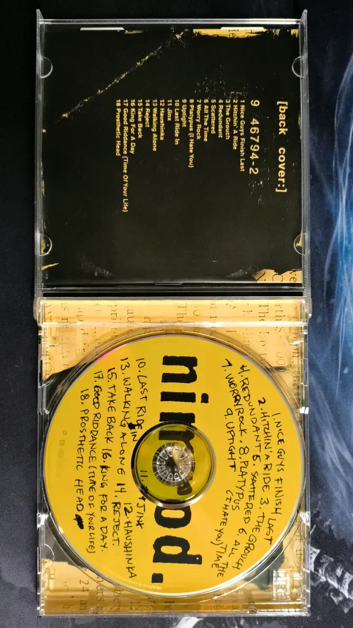 CD Green Day Nimrod edición original - 2